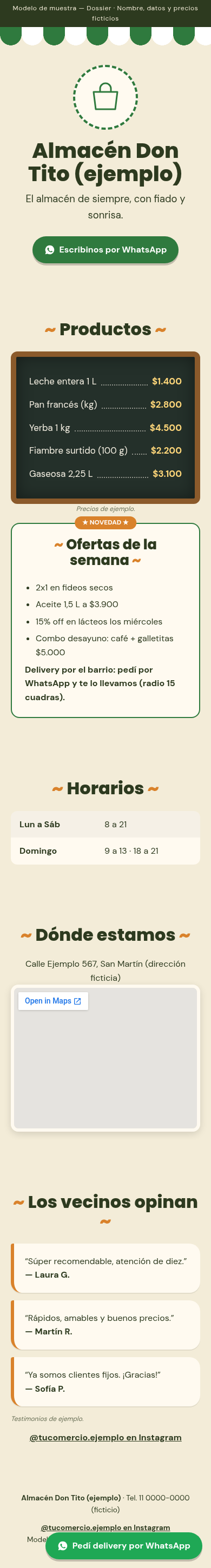 Vista previa barrio