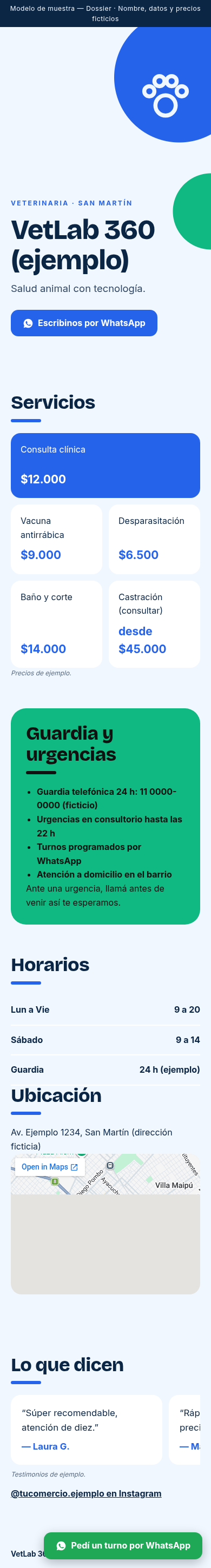 Vista previa moderno
